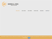 Tablet Screenshot of horen-zien.nl